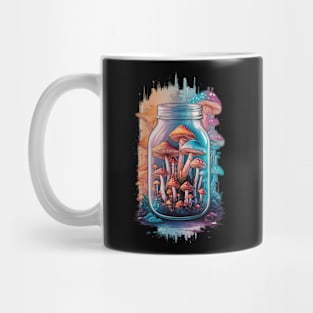 Mystical Jar of Illuminated Mushrooms 2 Mug